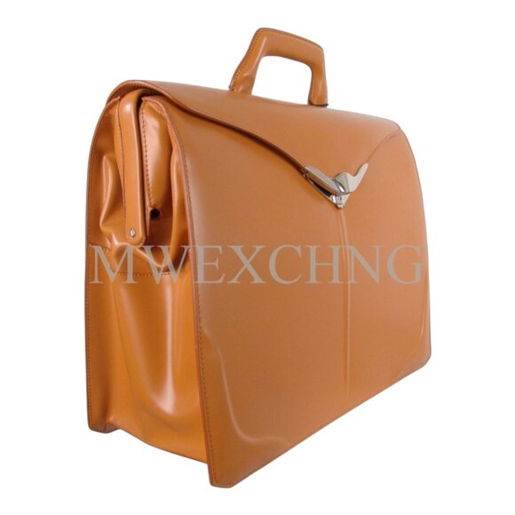 Samsonite Black Label Bayamo Doctor's Bag Briefcase Butterscotch - Picture 10 of 10